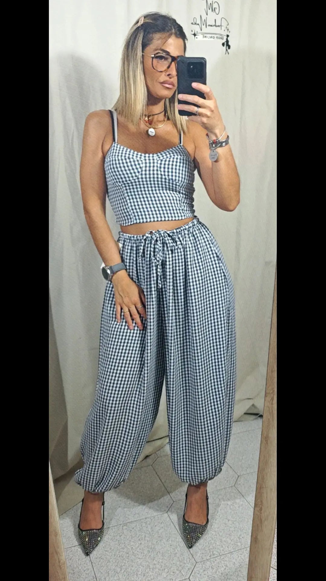 Completi a quadri G.M.fashion.moda