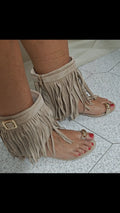 Sandali con frange