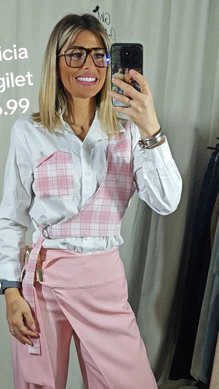 Camicia con gilet