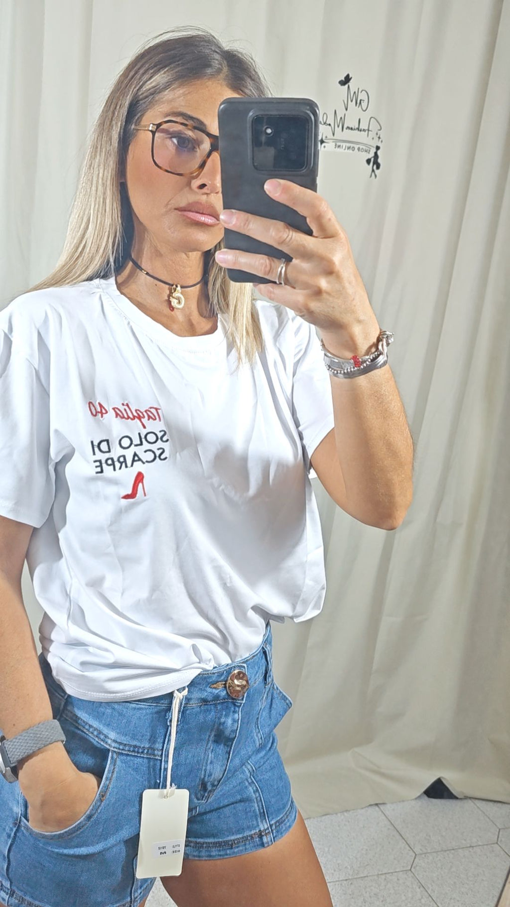 Maglia con scritta