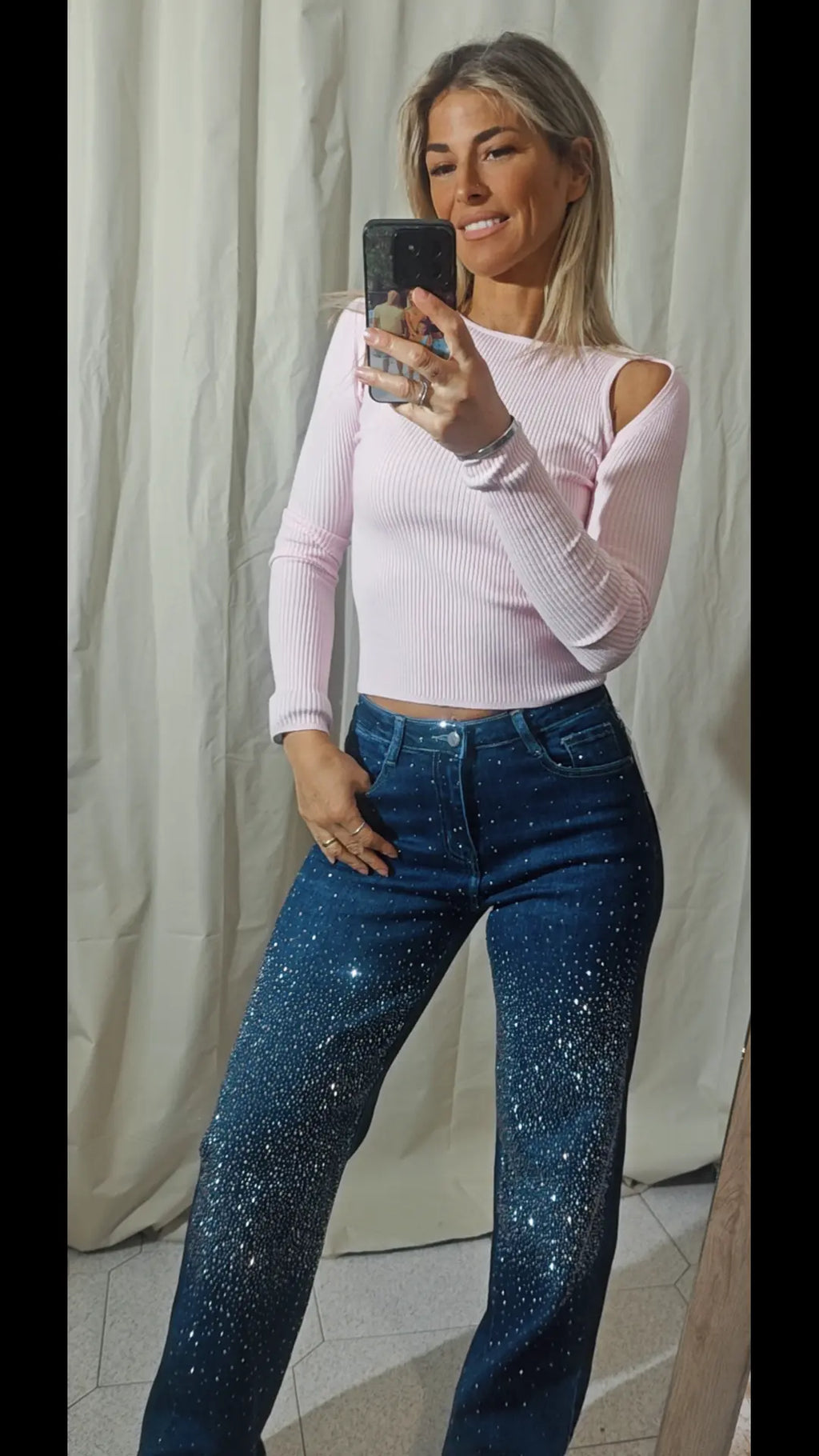 Jeans strass