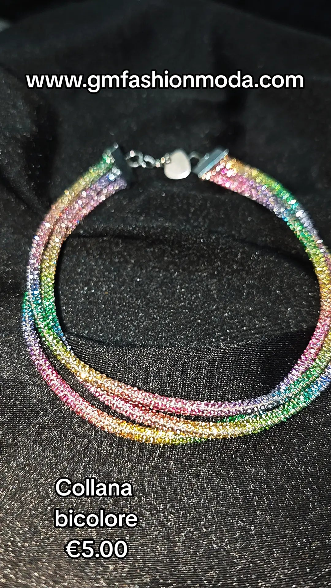 Collana bicolore