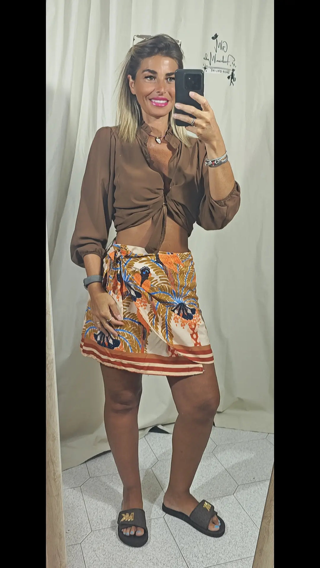 Camicia  marrone