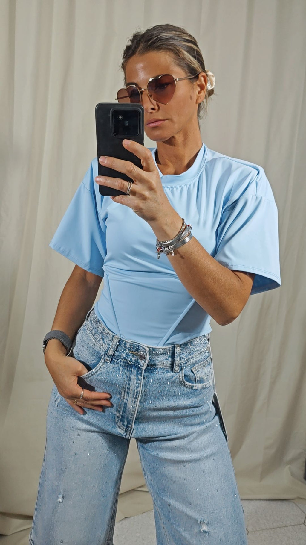 Maglia crop