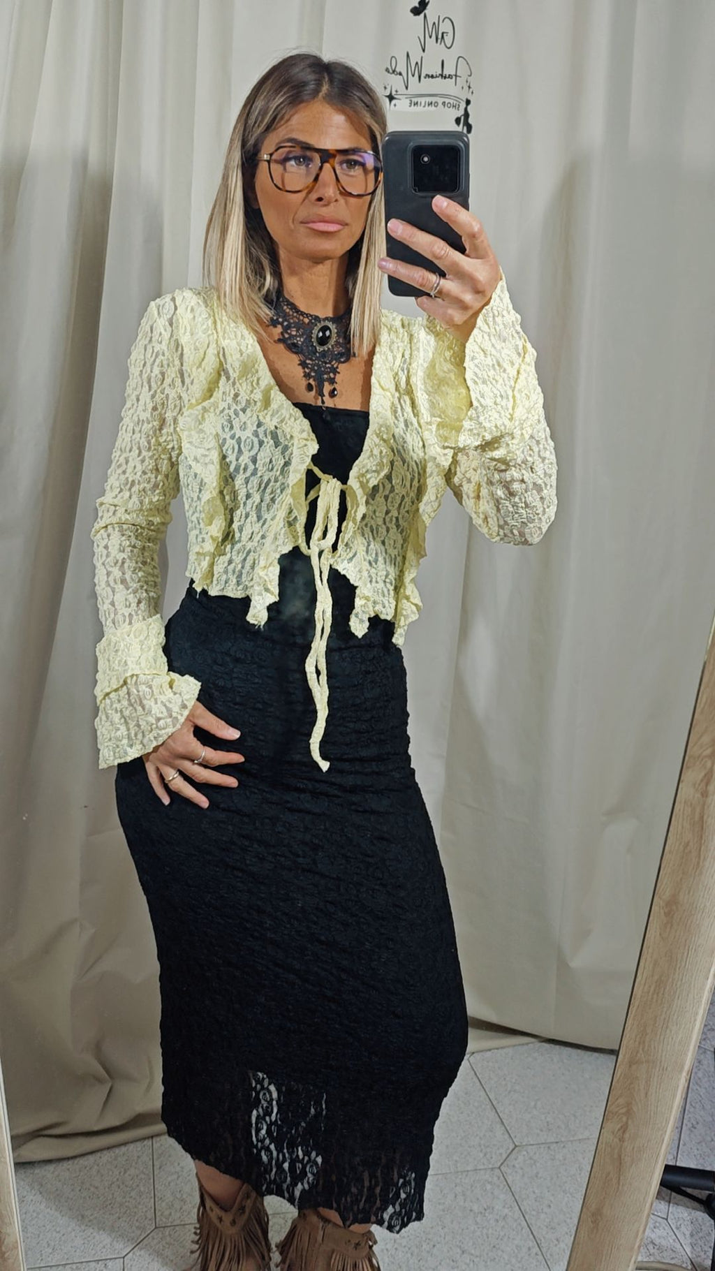 Vestito pizzo