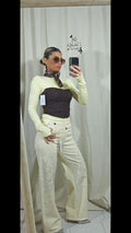 Pantalone strass