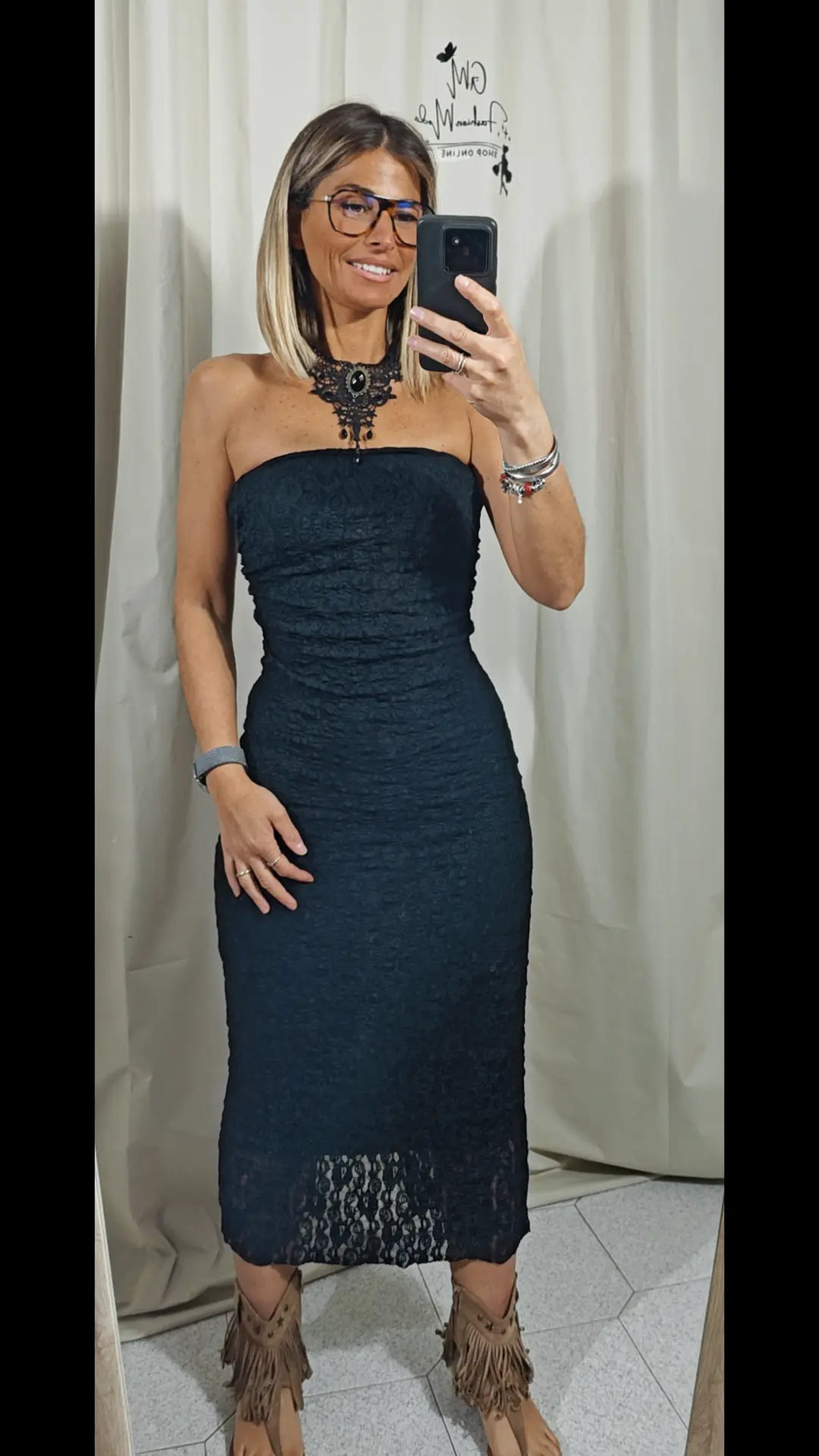 Vestito pizzo
