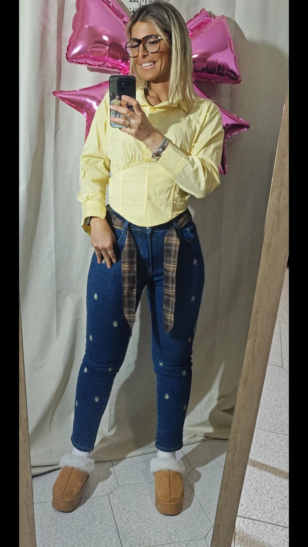 Jeans slim margherite