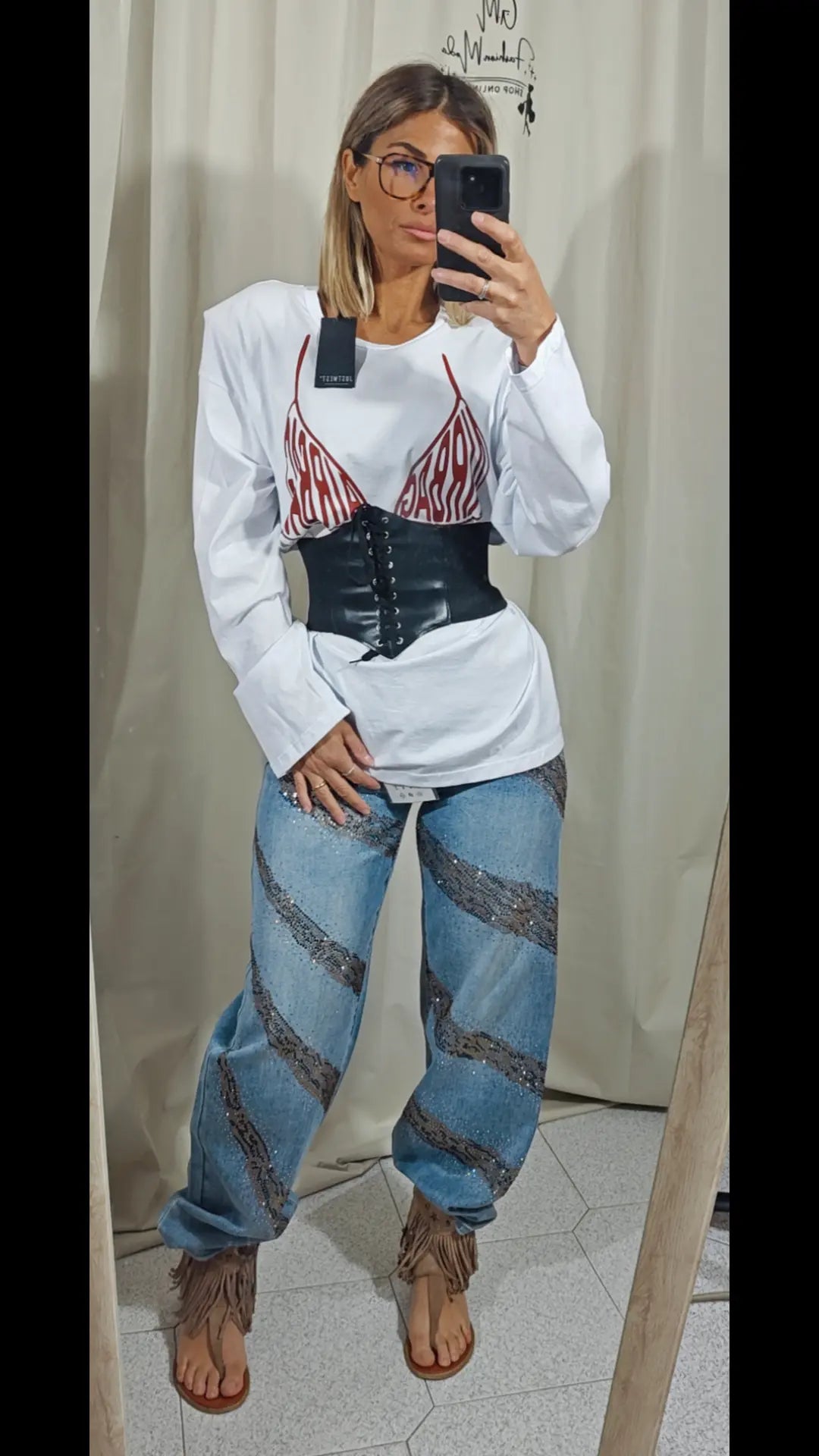 T-shirt hairgag