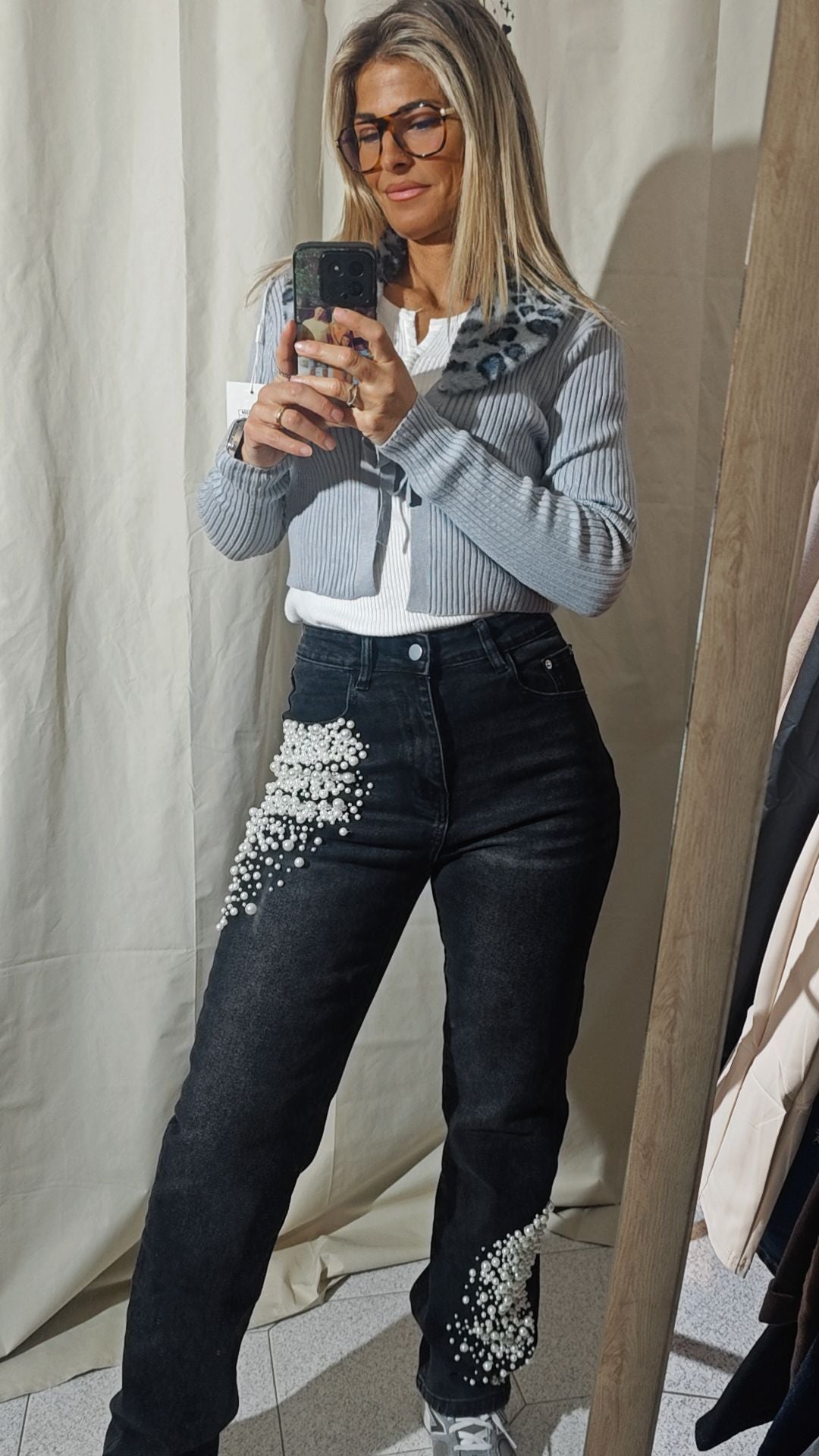 Jeans perline