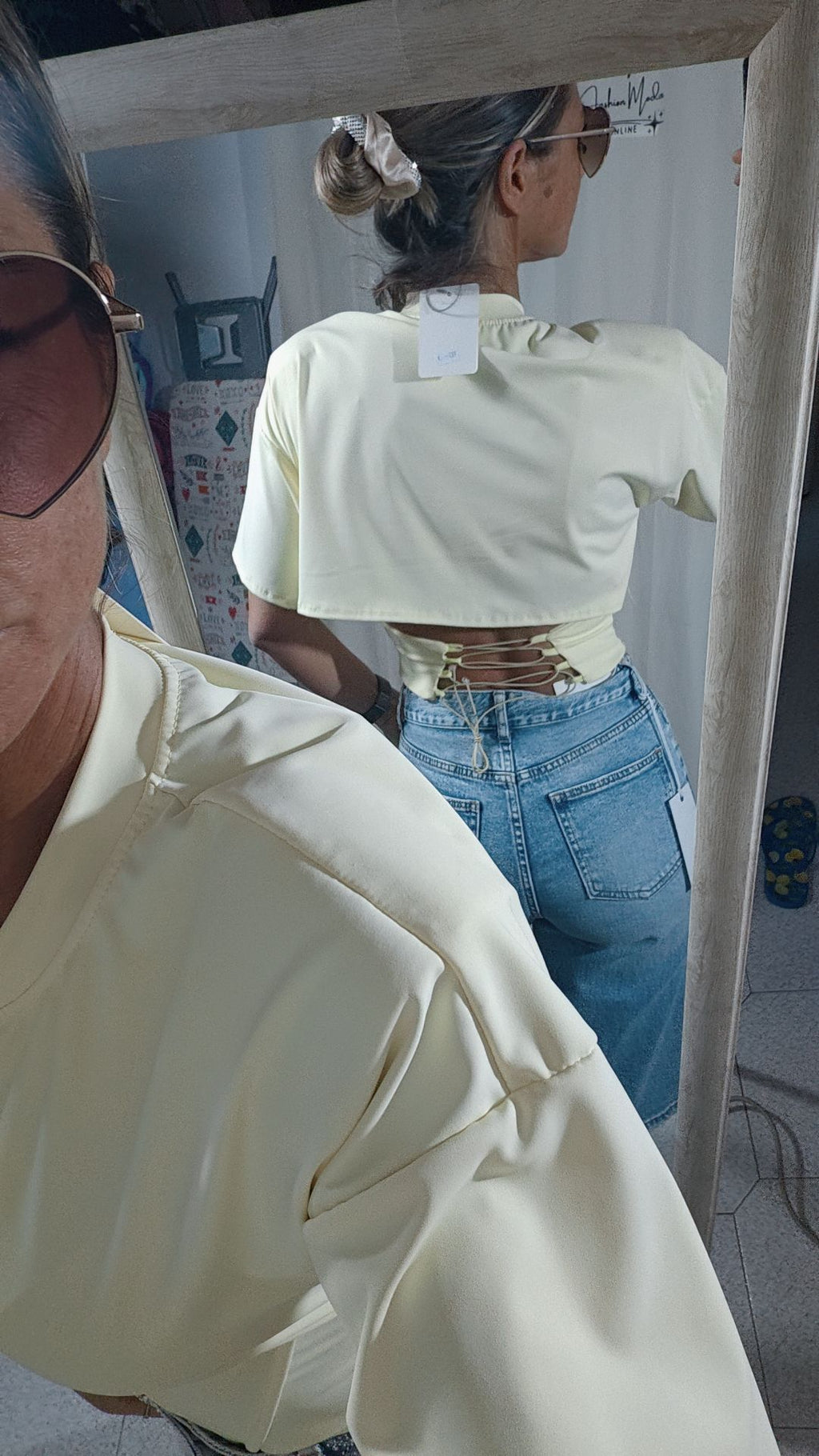 Maglia crop