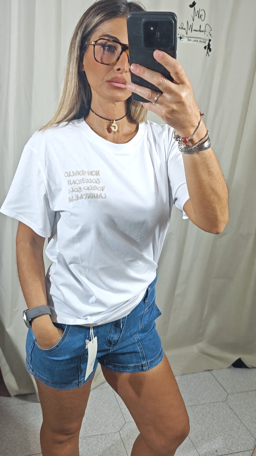 Maglia con scritta