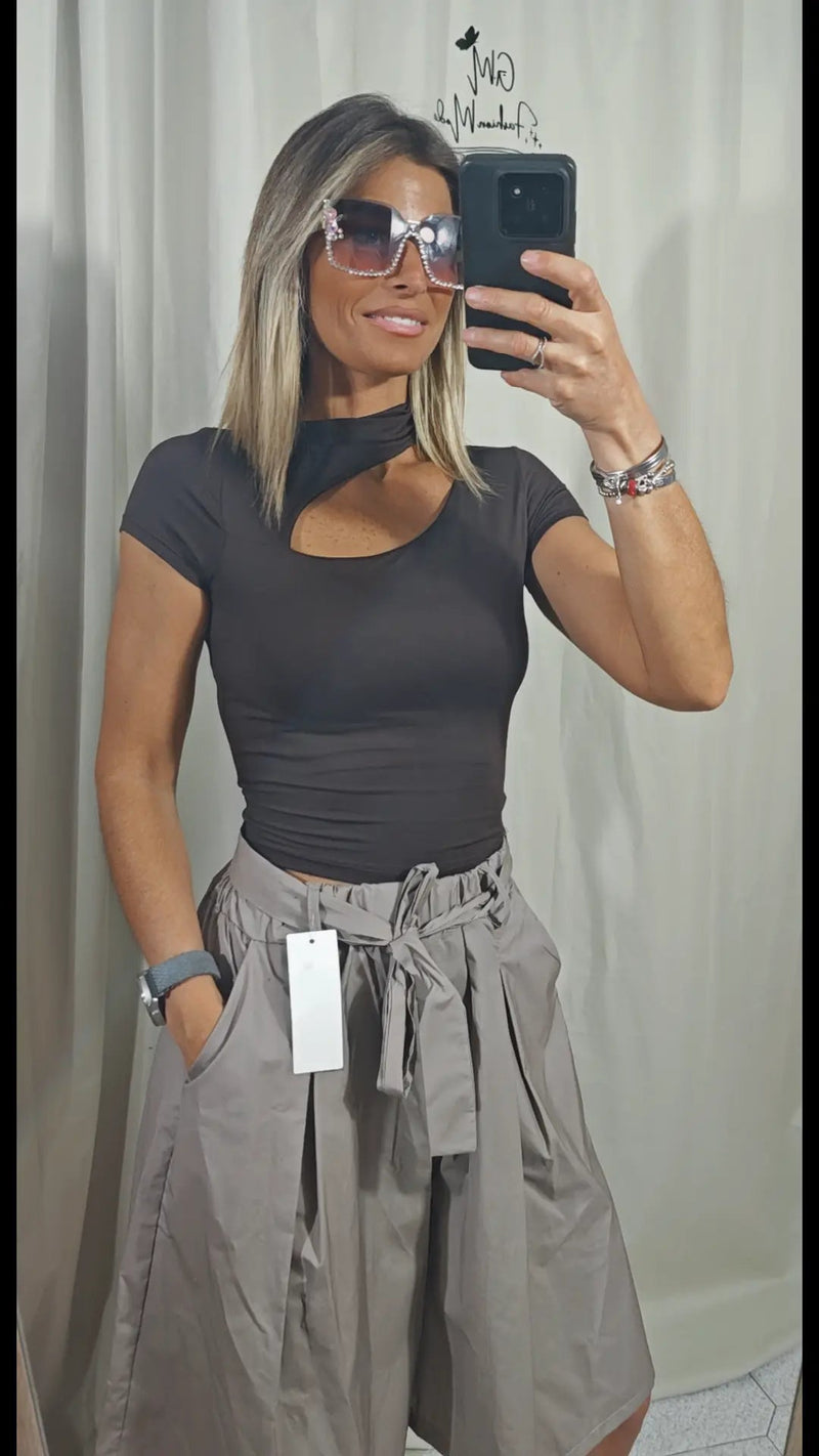Maglia spacco G.M.fashion.moda