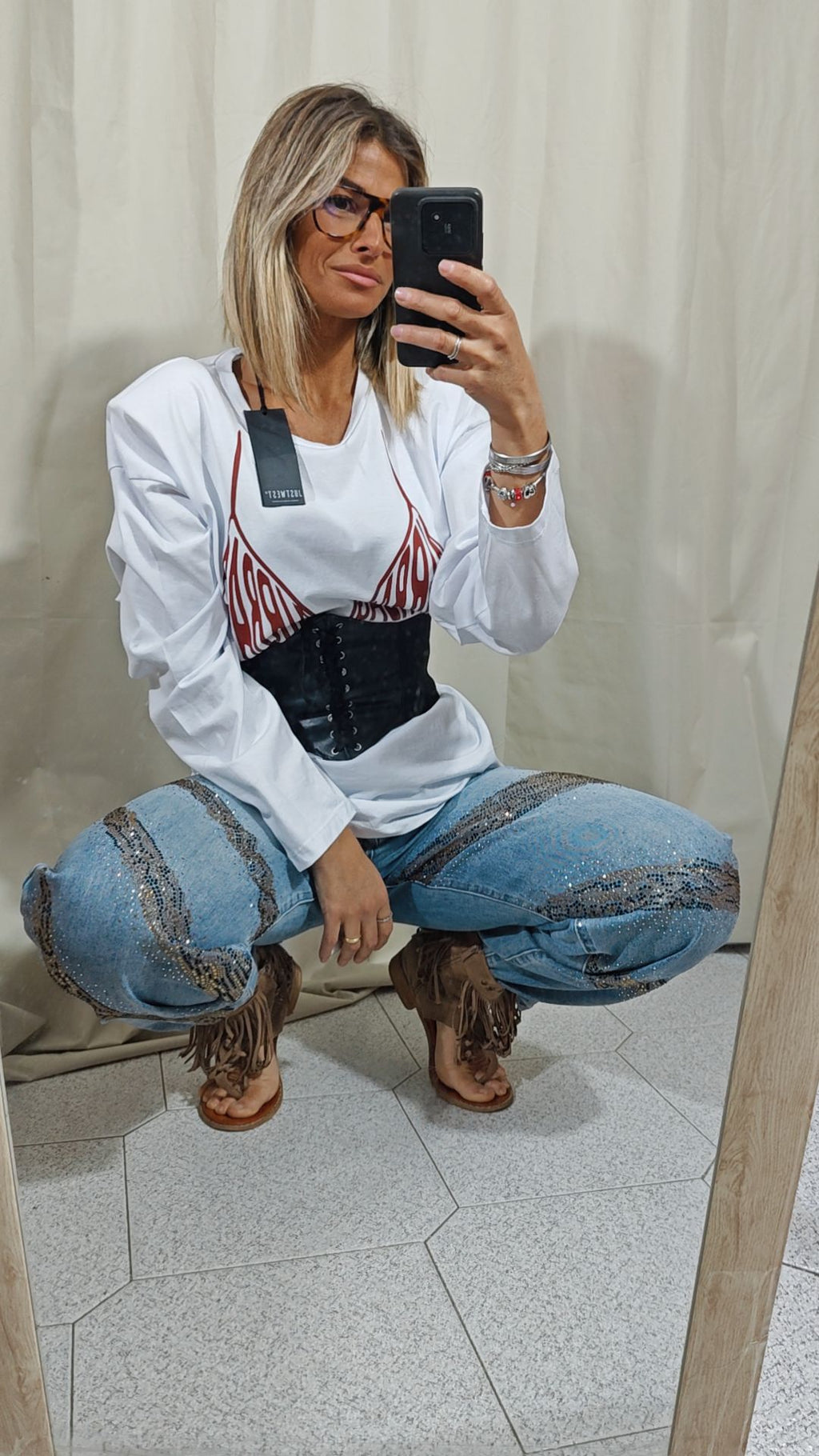 T-shirt hairgag