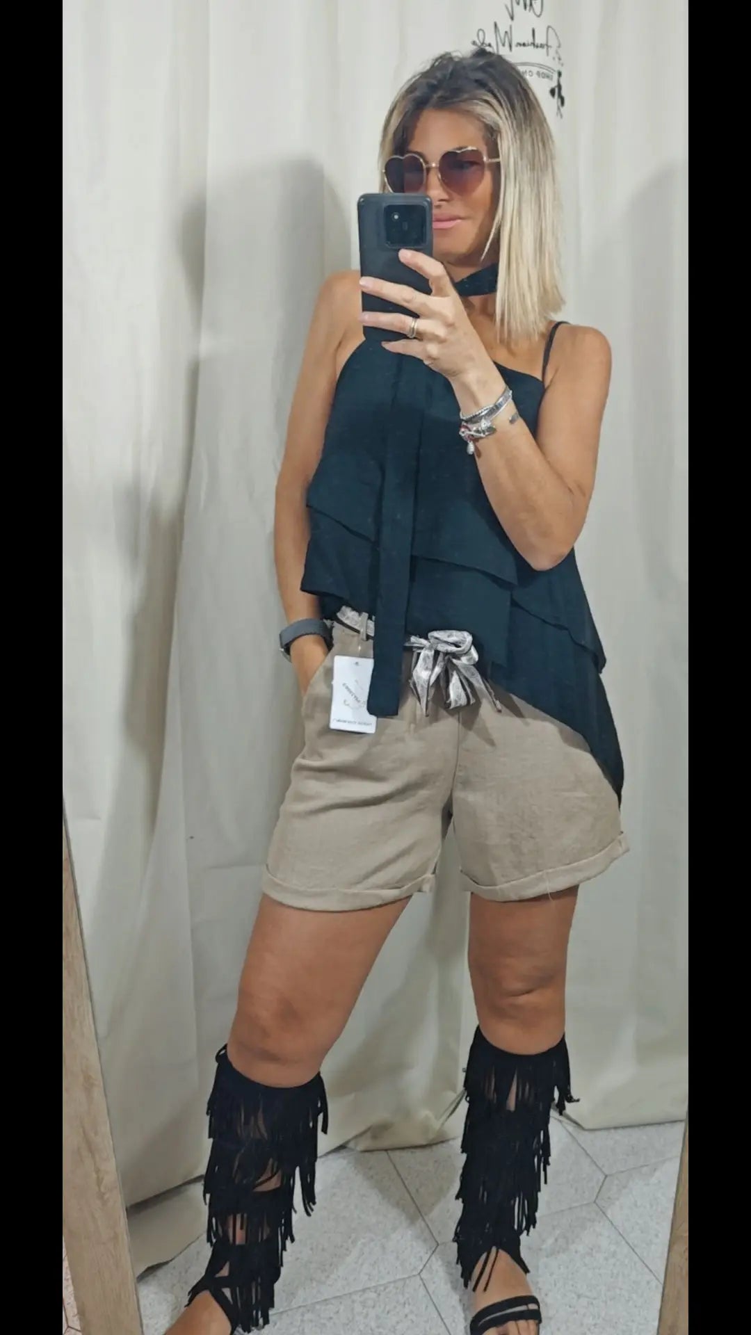 Pantaloncino viscosa